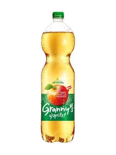 Granny's sparkling apple juice